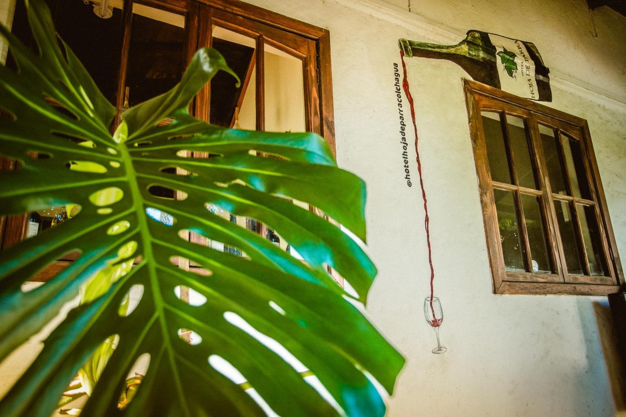 Hotel Hoja De Parra サンタ・クルス エクステリア 写真